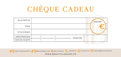 Carte cadeau Beauty Flawless Concept